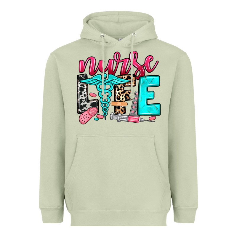 Nurse Life Heavyweight Hoodie by NancyCooperArtShop | Teevron
