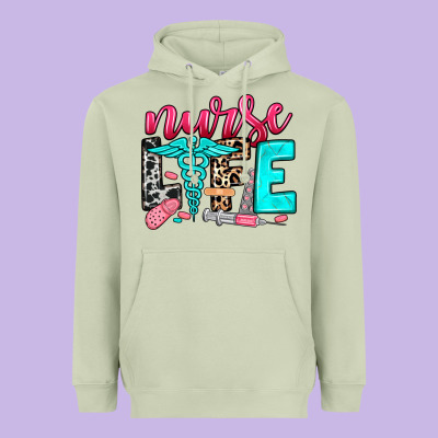 Nurse Life Heavyweight Hoodie Designed By Nancycooperartshop