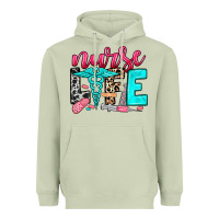 Matcha nurse life Heavyweight Hoodie - NancyCooperArtShop