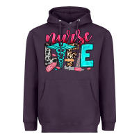 Plum nurse life Heavyweight Hoodie - NancyCooperArtShop