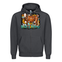 Smoke Western Heifer Please Simmental Cow Zipper Hoodie - LillyAllenDesigns