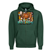 Sports Green Western Heifer Please Simmental Cow Zipper Hoodie - LillyAllenDesigns