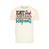 Vintage Arctic eat sleep baseball repeat Vintage Tee - HRA Design Shop