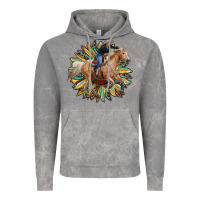 Cloud Rock sunflower rodeo Vintage Hoodie - RanaPortraitStore