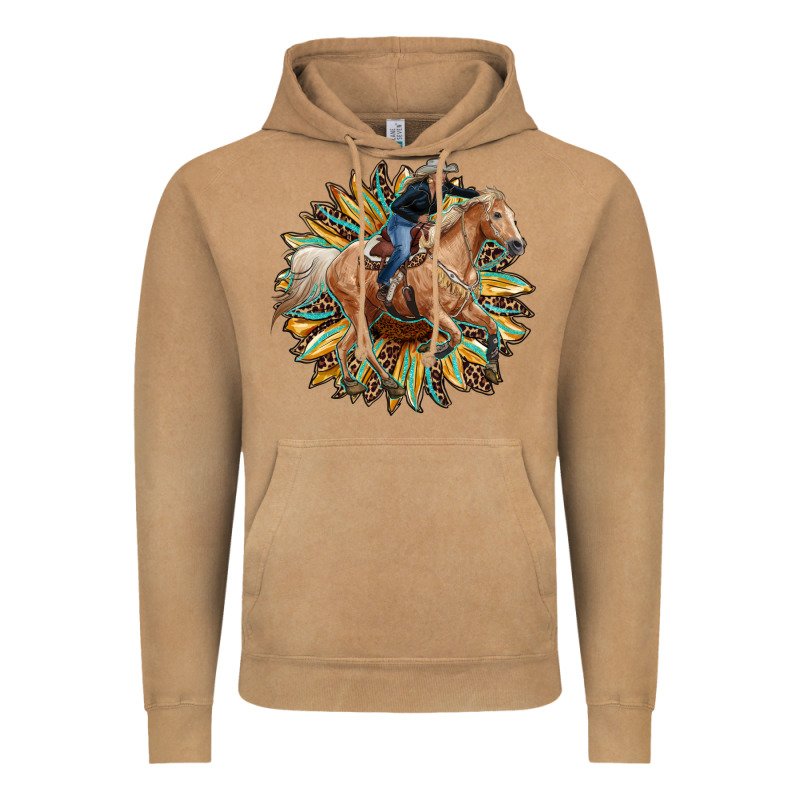Sunflower Rodeo Vintage Hoodie by RanaPortraitStore | Teevron
