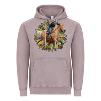 Vintage Zinc sunflower rodeo Vintage Hoodie - RanaPortraitStore