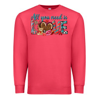 Cardinal all you need is love Premium Sweatshirt - NancyCooperArtShop