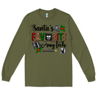 Army Green santa's favorite x ray tech Long Sleeve Tee - AdoDesignShop