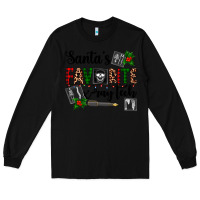 Black santa's favorite x ray tech Long Sleeve Tee - AdoDesignShop