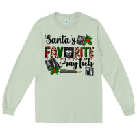 Matcha santa's favorite x ray tech Long Sleeve Tee - AdoDesignShop