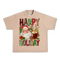 Burro happy holiday santa claus christmas Urban Heavy Tee - FaDigitalArtStudio