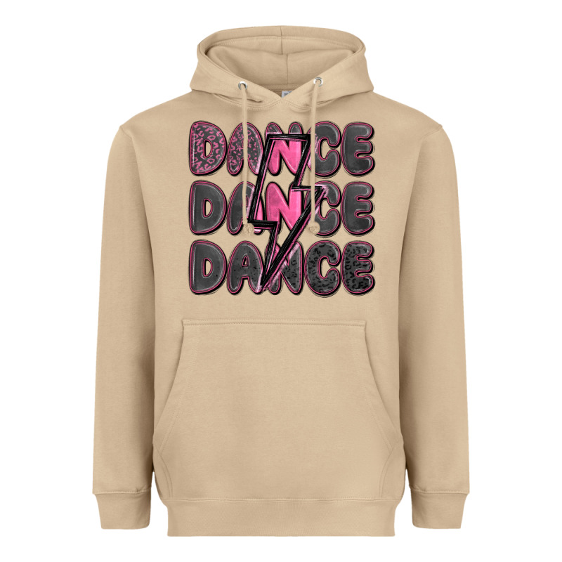 Dance Dance Dance With Lightning Bolt Heavyweight Hoodie by MaliasSmallBusiness | Teevron