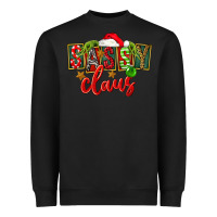Black christmas sassy claus Heavyweight Sweatshirt - FaDigitalArtStudio