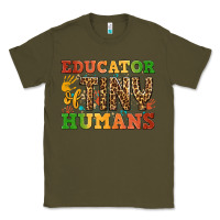 Army Green educator of tiny humans Classic Tee - BundleAndBundleShop