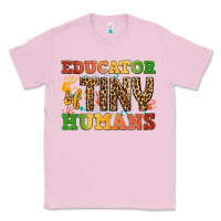 Bubblegum Pink educator of tiny humans Classic Tee - BundleAndBundleShop