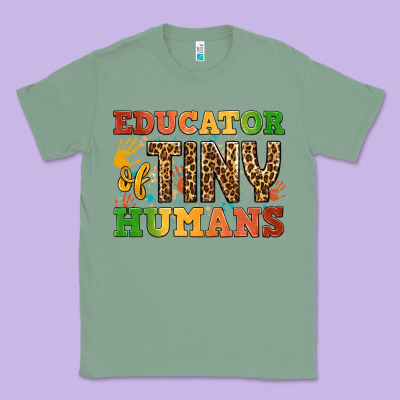 Educator Of Tiny Humans Classic Tee Designed By Bundleandbundleshop