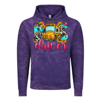 Cloud Purple bus driver Vintage Hoodie - Zillion Design Studio