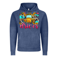 Vintage Denim bus driver Vintage Hoodie - Zillion Design Studio