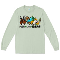 Matcha peace love  bullskull Long Sleeve Tee - AdoDesignShop