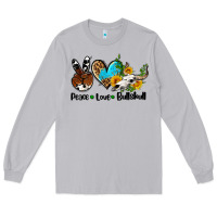 Moon Dust peace love  bullskull Long Sleeve Tee - AdoDesignShop