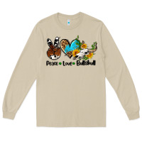 Mushroom peace love  bullskull Long Sleeve Tee - AdoDesignShop