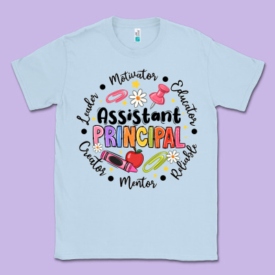 Principal Assistant Classic Tee Designed By Cowhidedigitalart