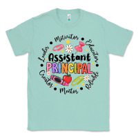 Seafoam Principal Assistant Classic Tee - CowhideDigitalArt