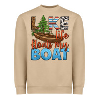 Mushroom lake life floats my boat Heavyweight Sweatshirt - HRA Design Shop
