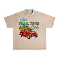 French Oak just a small town girl with car Urban Heavy Tee - HRA Design Shop
