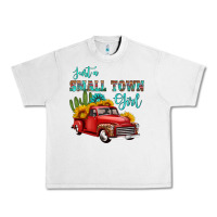 Lunar Rock just a small town girl with car Urban Heavy Tee - HRA Design Shop