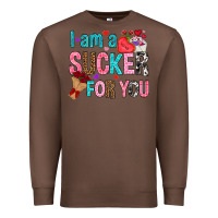 Chestnut i am a sucker for you Premium Sweatshirt - NancyCooperArtShop