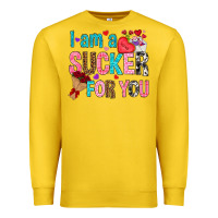 Lemon i am a sucker for you Premium Sweatshirt - NancyCooperArtShop