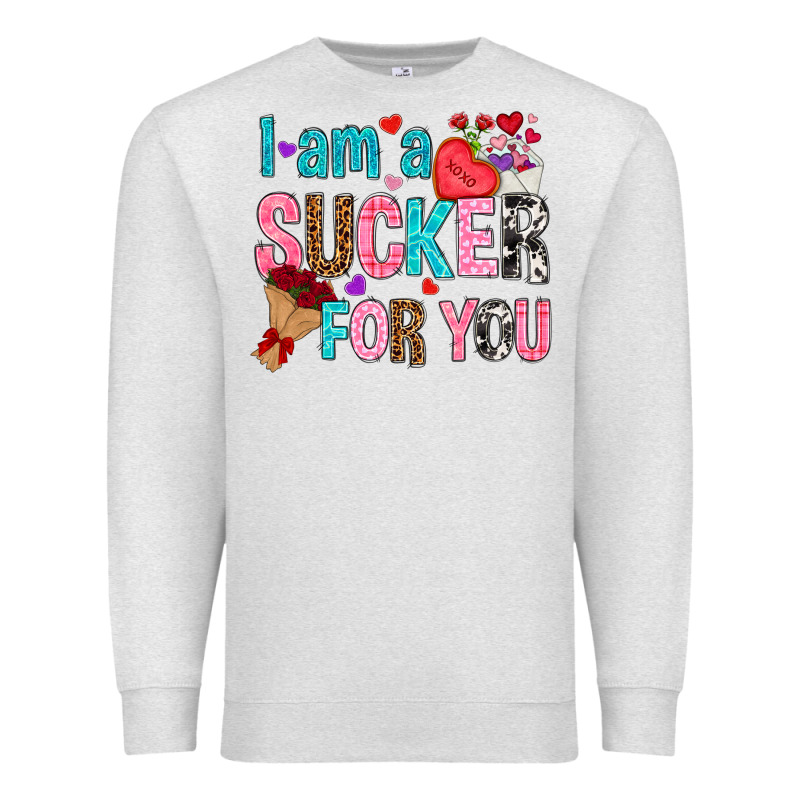 I Am A Sucker For You Premium Sweatshirt by NancyCooperArtShop | Teevron