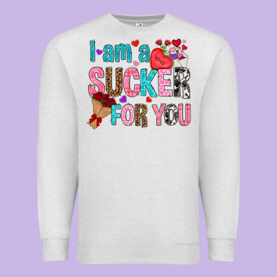 I Am A Sucker For You Premium Sweatshirt Designed By Nancycooperartshop
