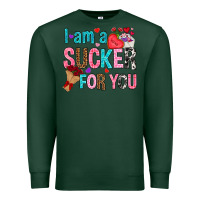 Sports Green i am a sucker for you Premium Sweatshirt - NancyCooperArtShop