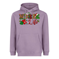 Lavender nurse life christmas Heavyweight Hoodie - NancyCooperArtShop