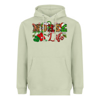 Matcha nurse life christmas Heavyweight Hoodie - NancyCooperArtShop