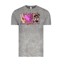 Cloud Rock peace love makeup Vintage Tee - RacoonDesign