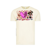Vintage Arctic peace love makeup Vintage Tee - RacoonDesign