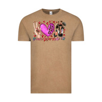 Vintage Coffee peace love makeup Vintage Tee - RacoonDesign