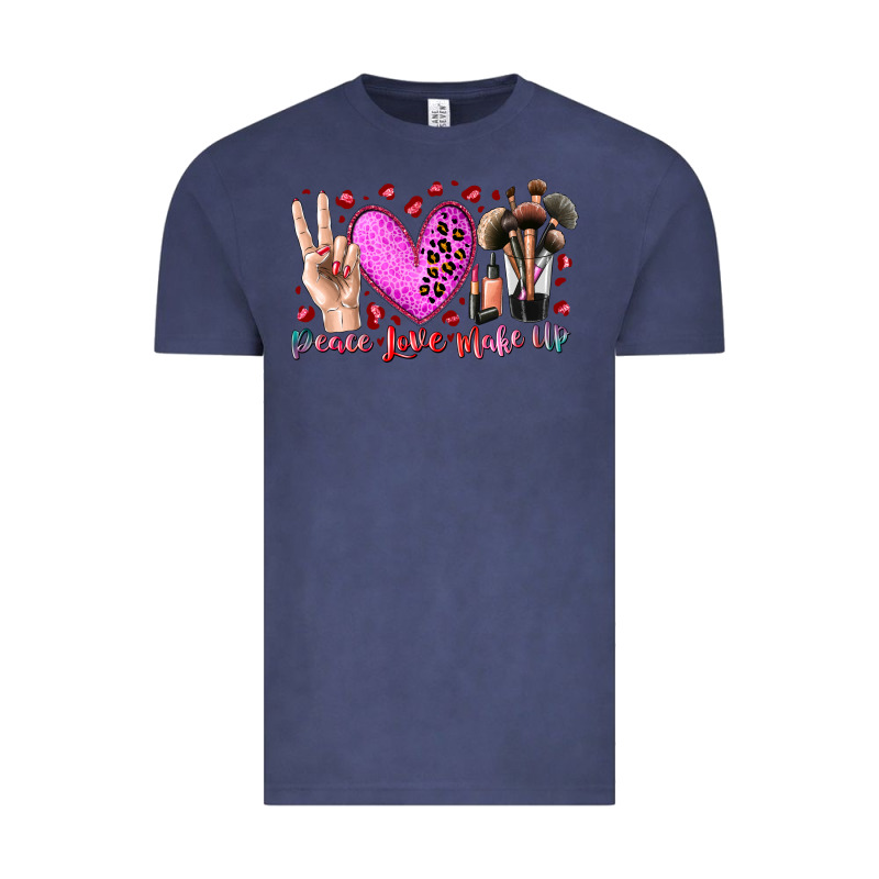 Peace Love Makeup Vintage Tee by RacoonDesign | Teevron