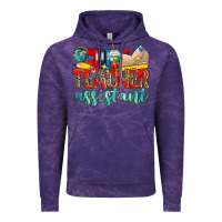 Cloud Purple teacher assistant Vintage Hoodie - Zillion Design Studio