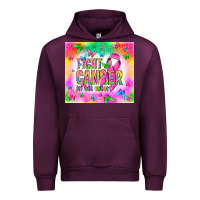 Mauve Wine Fight Cancer in all colors Urban Hoodie - NancyCooperArtShop