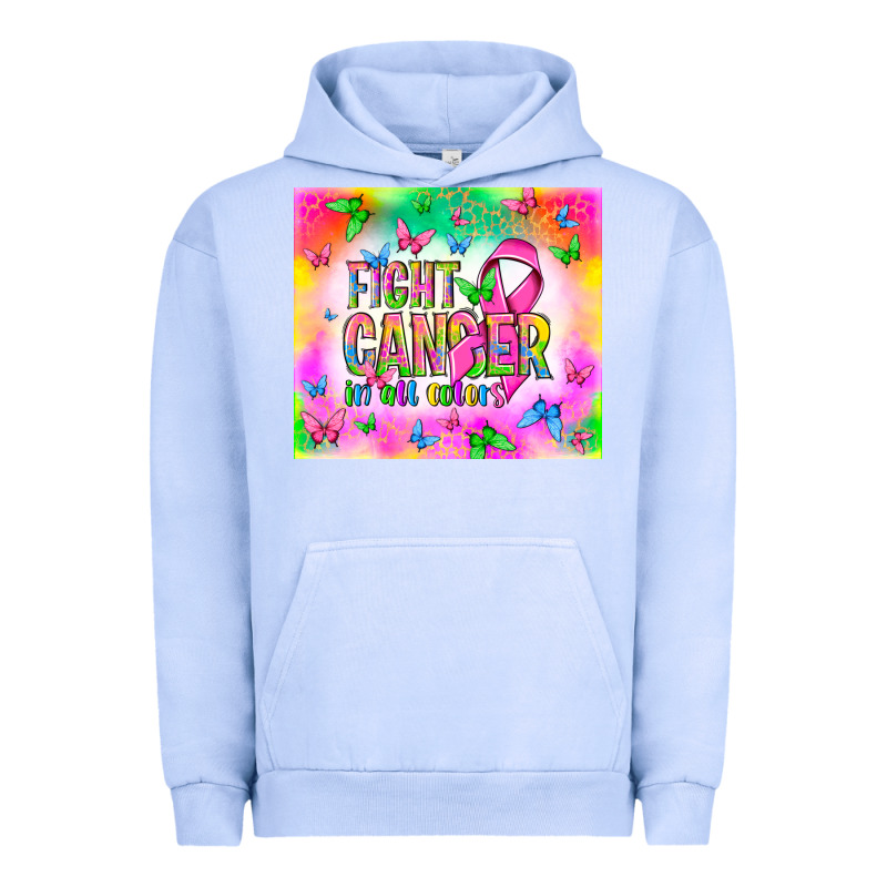 Fight Cancer In All Colors Urban Hoodie by NancyCooperArtShop | Teevron