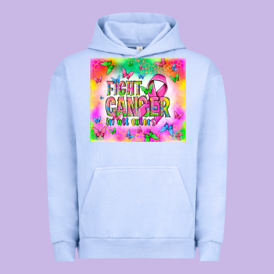 Fight Cancer In All Colors Urban Hoodie Designed By Nancycooperartshop