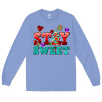 Colony Blue stay sweet Long Sleeve Tee - AdoDesignShop