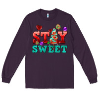Plum stay sweet Long Sleeve Tee - AdoDesignShop
