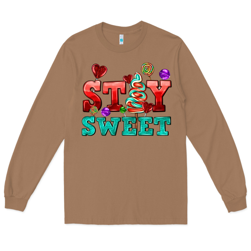 Stay Sweet Long Sleeve Tee by AdoDesignShop | Teevron
