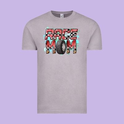 Race Mom Vintage Tee Designed By Racoondesign