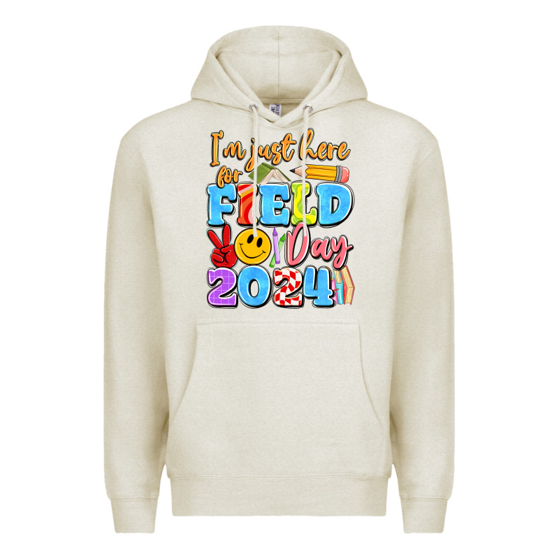 Im Just Here For Field Day 2024 Premium Hoodie by Artiststas | Teevron